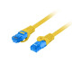 Lanberg PCF6A-10CC-0100-Y cable de red Amarillo 1 m Cat6a S/FTP (S-STP)